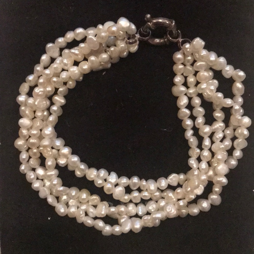 Five Strand Pearl Bracelet